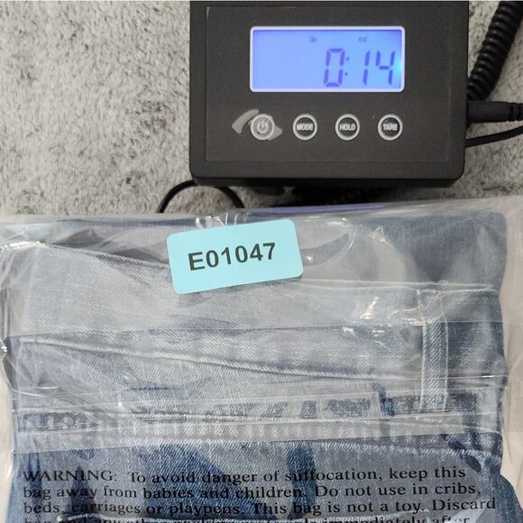 OLGYN Jeans Womens 12 Blue Faded High Rise Skinny Ankle Cotton Denim Casual - Picture 9 of 9